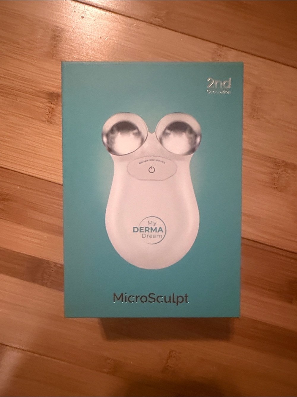 My Derma Dream MicroSculpt Facial Roller - Aqua Box